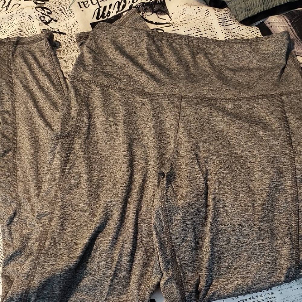 Gray Athletic Leggings